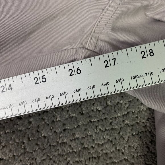 Peter Manning Slim Fit Chino Pants Men's 29 x 27 Beige Cotton - Picture 14 of 14